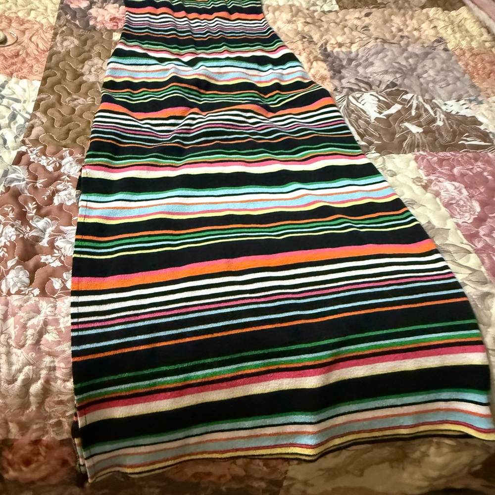 Forever 21 Multicolor Striped Maxi Dress